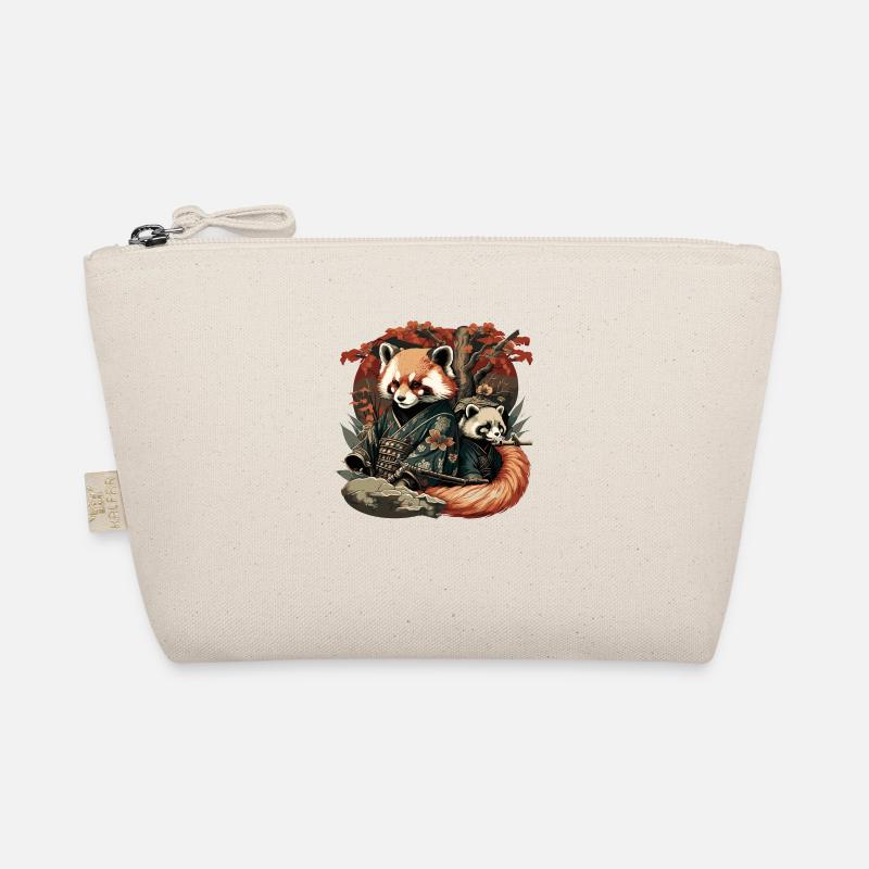 Roter Panda 9 Bio-Täschchen