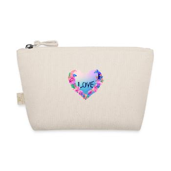 Mother's Day Wedding Engagement Love Valentine's Day - Organic Pouch - nature - Front