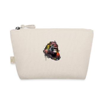 Gorille Abstrait n°3 - Trousse biologique - nature - Devant