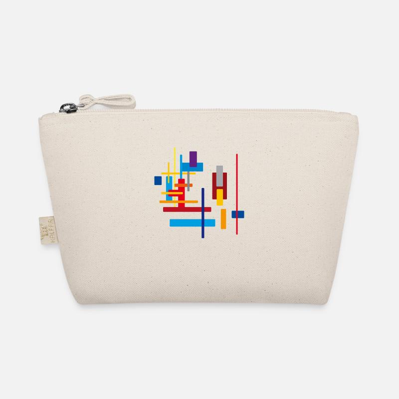 Building block architecture - colors pattern Organic Pouch