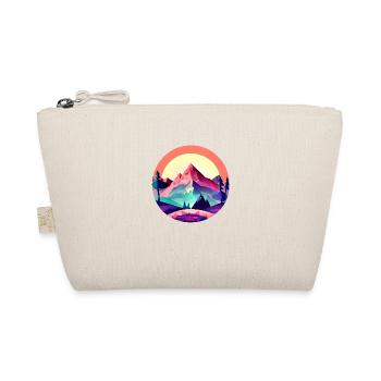 Mountain hiking Hiking Mountains Hiking Mountain hikers - Organic Pouch - nature - Front