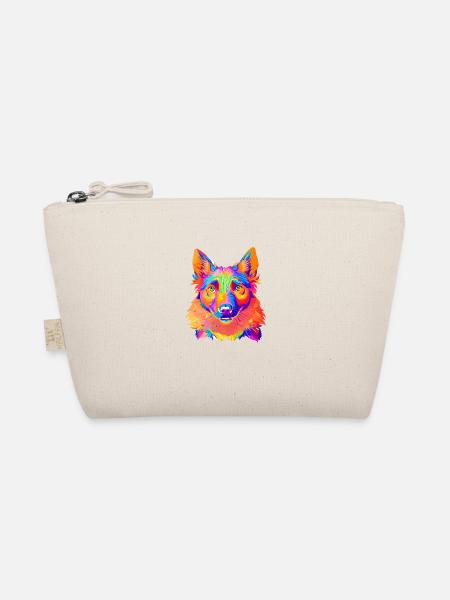 Hunde Schäferhund Hundeliebe Hundehalter Hund - Bio-Täschchen - Natur
