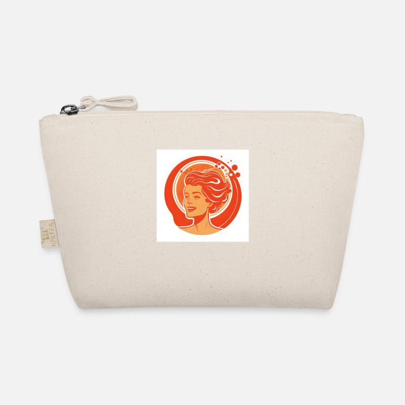 Frau Logo - Bio-Täschchen - Natur