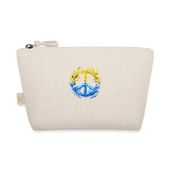 Floral Peace for Ukraine - Organic Pouch - nature - Front