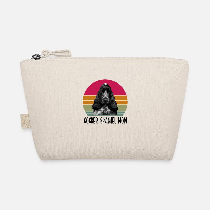 Cocker Spaniel Mom - Organic Pouch - nature