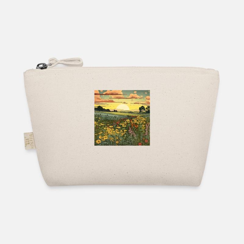 Champ de fleurs un soir d’été - Trousse biologique - nature