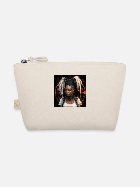 LAPIN BLANC OEUFS DE PAQUES femmes NOIRES - Trousse biologique - nature