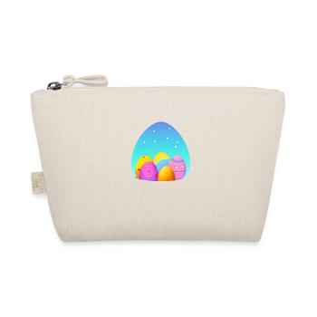 Oeuf de Pâques Joyeux Cadeau de lapin de Pâques - Trousse biologique - nature - Devant