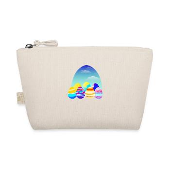 Oeuf de Pâques Lapin de Pâques Cadeau Pâques Joyeuses Pâques - Trousse biologique - nature - Devant