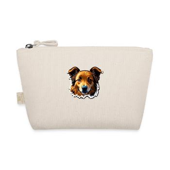 cute dog - Bio-Täschchen - Natur - Vorne