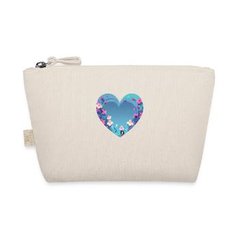 Wedding Mother's Day Valentine's Day Love Engagement - Organic Pouch - nature - Front
