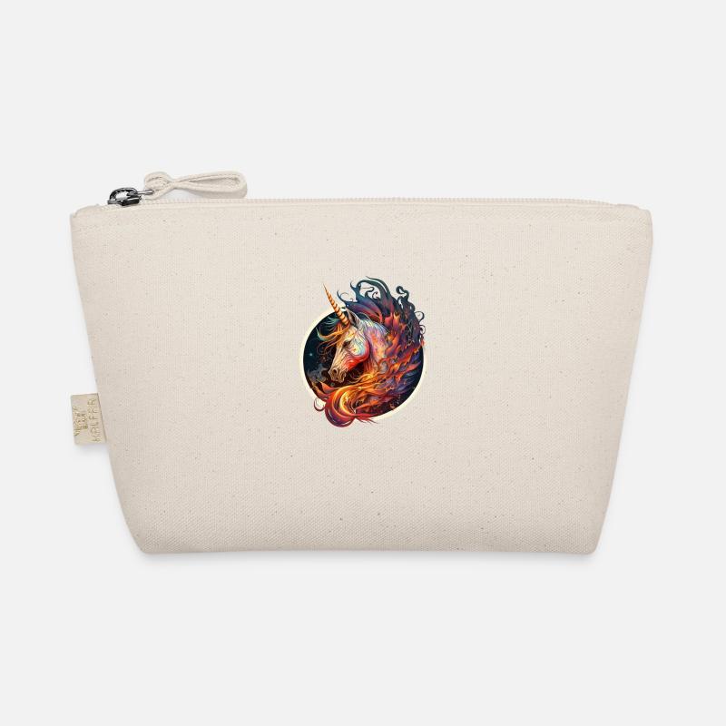 Extravagantes Einhorn Bio-Täschchen