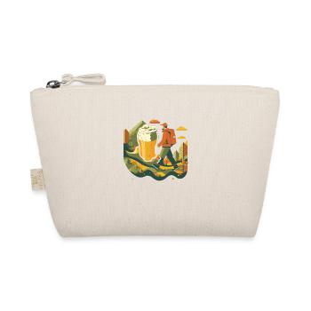 Hike in nature with destination: beer - Organic Pouch - nature - Front