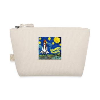 Space Shuttle Van Gogh - Bio-Täschchen - Natur - Vorne