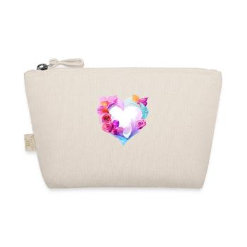 Fiançailles Fête des mères Saint-Valentin Mariage d’amour - Trousse biologique - nature - Devant