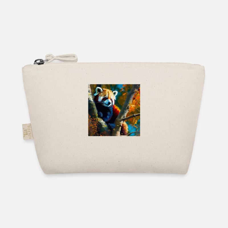 Red Panda Hideout Organic Pouch