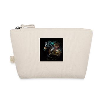 Cheval fougueux n°15 - Trousse biologique - nature - Devant