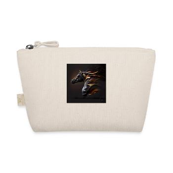 Cheval fougueux n°12 - Trousse biologique - nature - Devant