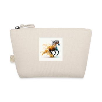 Cheval fougueux n°3 - Trousse biologique - nature - Devant