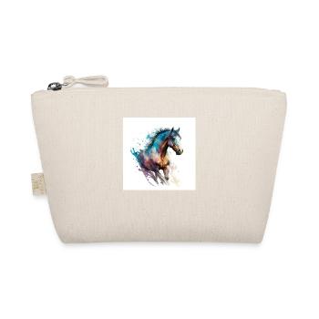 Cheval fougueux n°5 - Trousse biologique - nature - Devant