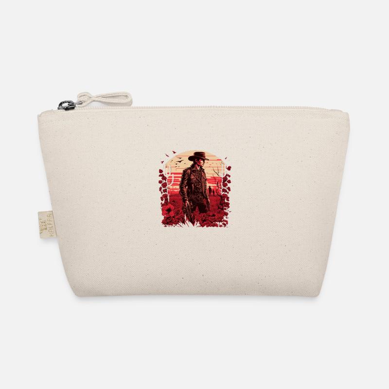A cool gunslinger Organic Pouch
