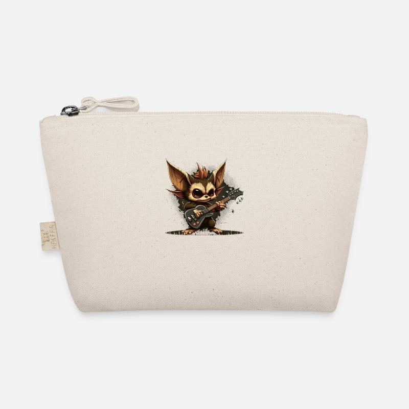 Gremlin avec guitare rock Trousse biologique