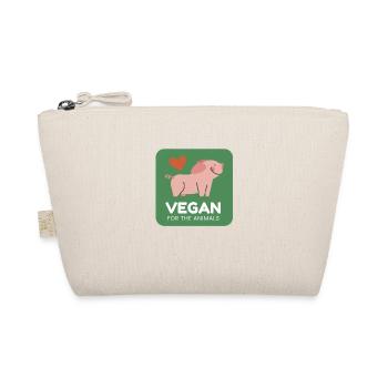 Vegan pour les animaux - Trousse biologique - nature - Devant
