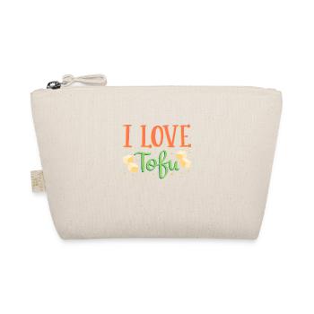 I love tofu - Organic Pouch - nature - Front