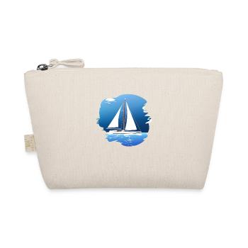Sailing Sailing Sailing Sailing Sailboat - Organic Pouch - nature - Front