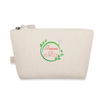 Team La Mariée - Affichez votre soutien avec style - Trousse biologique - nature - Devant