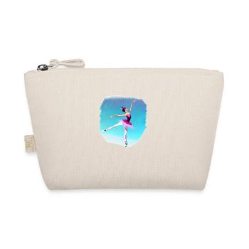 Dancer Ballet Gift Dance Ballerina Dance Class - Organic Pouch - nature - Front