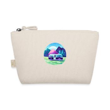 Camping Camp Camping Motorhome Gift Caravan - Organic Pouch - nature - Front