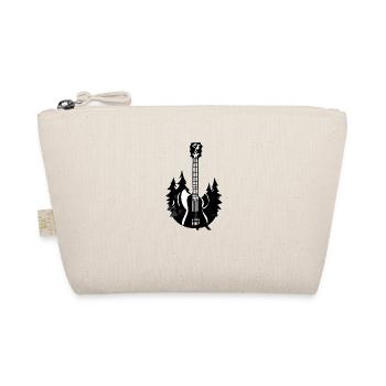 Guitarist Guitar Plucked Instrument Musical Instrument - Organic Pouch - nature - Front