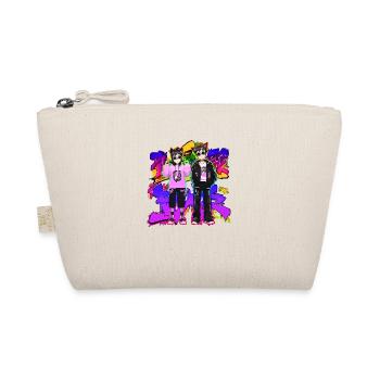 Japanese coolness in style 90's 80's color - Organic Pouch - nature - Front