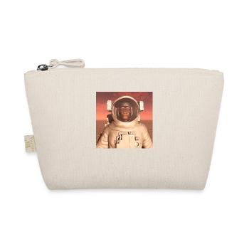 Chimpanzee in spacesuit on Mars - Organic Pouch - nature - Front