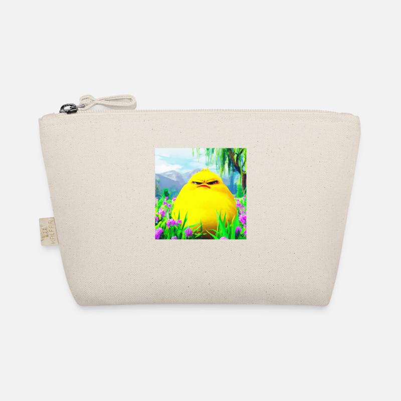 grumpie chick das Originale - Bio-Täschchen - Natur