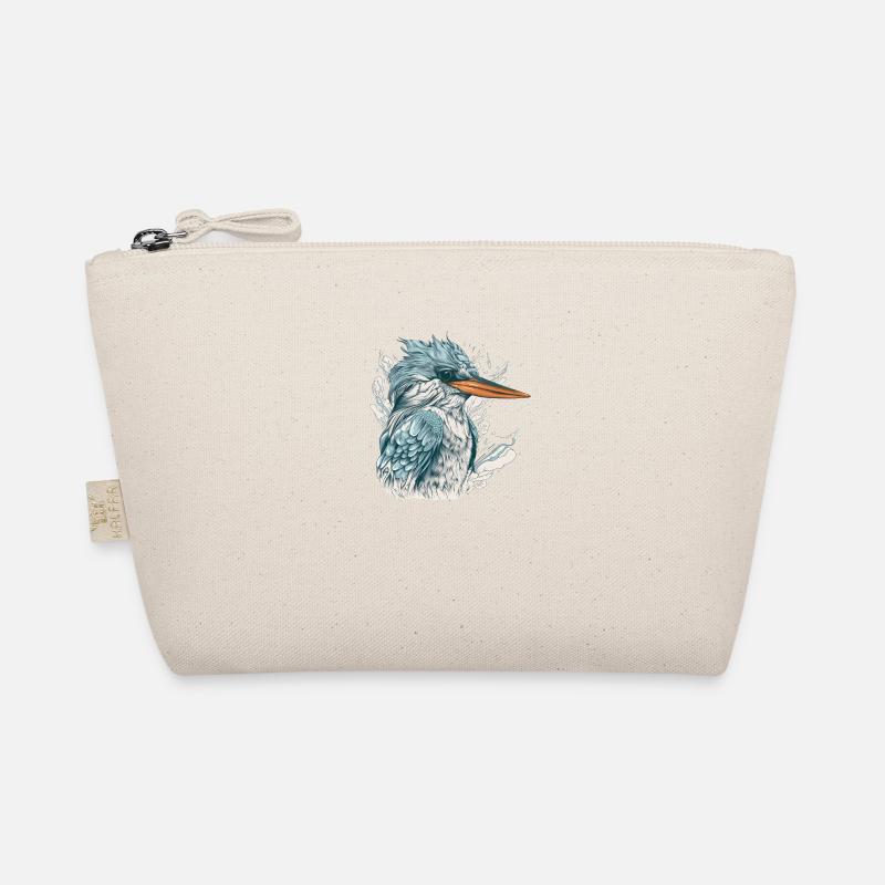 Kingfisher close Organic Pouch
