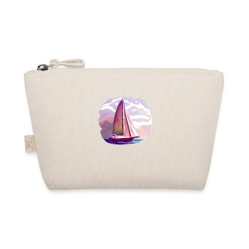 Sailboat Sailors Sailing Sailing Sailing - Organic Pouch - nature - Front