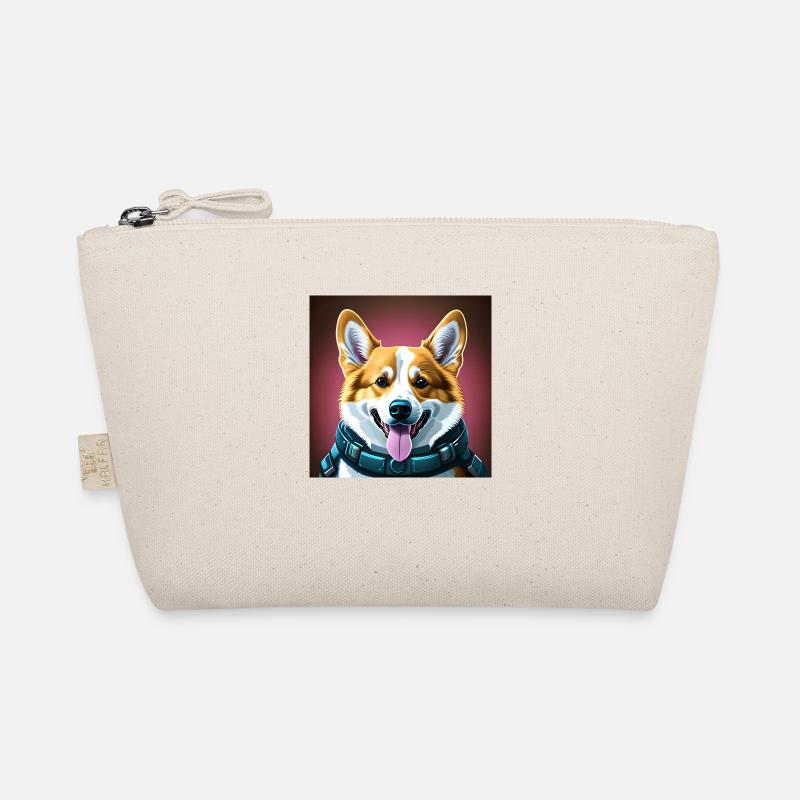 Portrait de corgi - Trousse biologique - nature