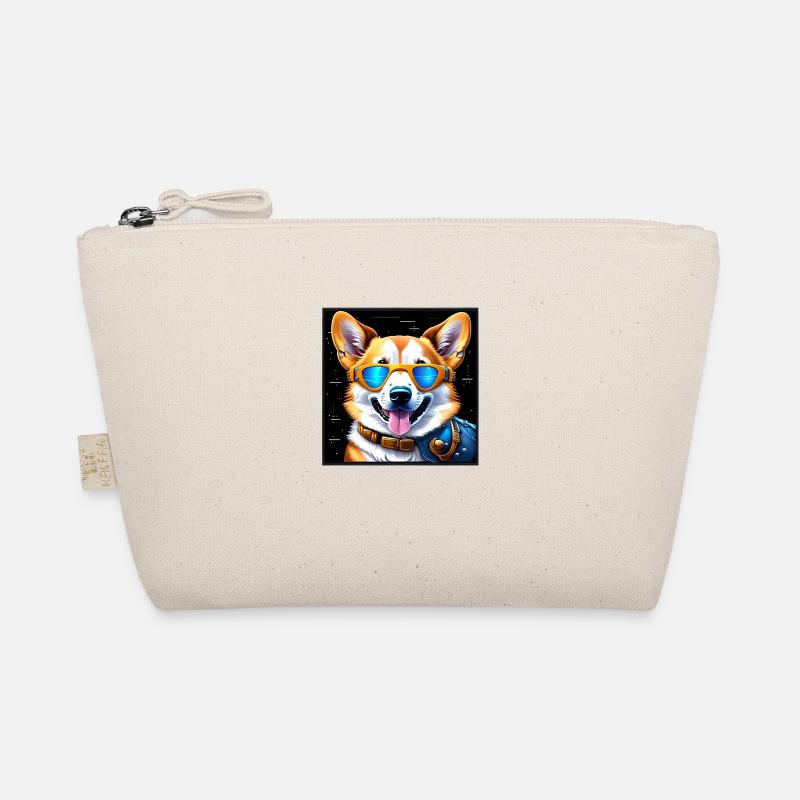 Futuristischer Corgi Bio-Täschchen