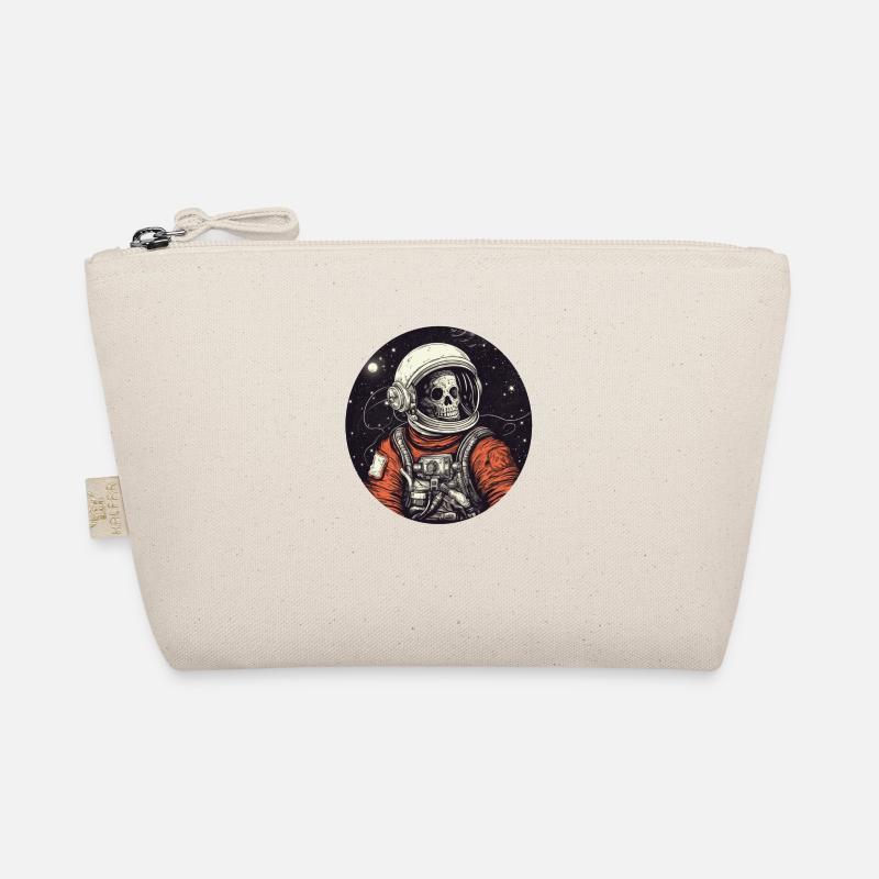 Squelette effrayant en tant qu’astronaute Trousse biologique