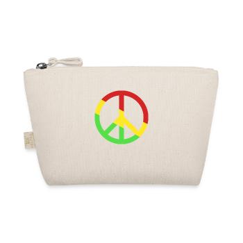 Paix vert jaune rouge. - Trousse biologique - nature - Devant