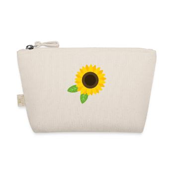 Sonnenblume - Bio-Täschchen - Natur - Vorne