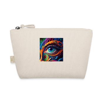 TRIPPY AUGE - Bio-Täschchen - Natur - Vorne
