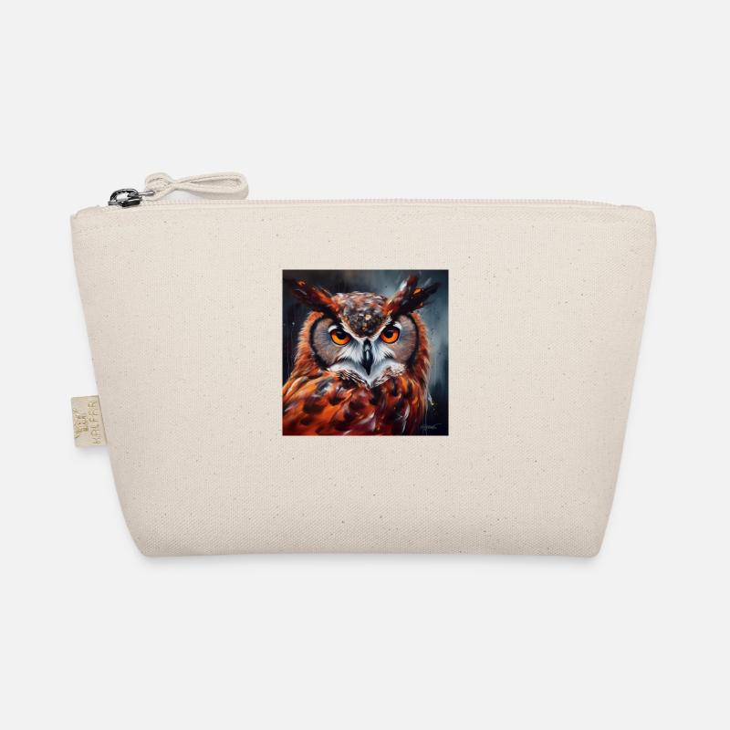 Eule #2 Bio-Täschchen