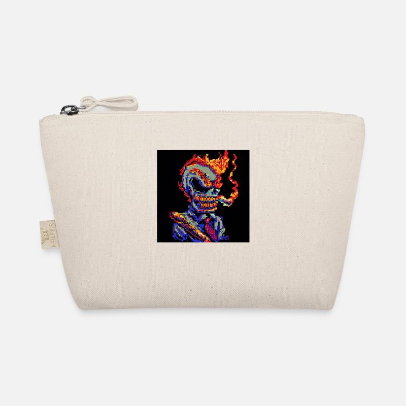 Bad Ass [pixel art] Organic Pouch