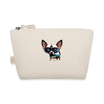 Steampunk Chihuahua - Trousse biologique - nature - Devant