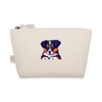 Hundebesitzer Schäferhund Hundehalter Hunde Hund - Bio-Täschchen - Natur - Vorne