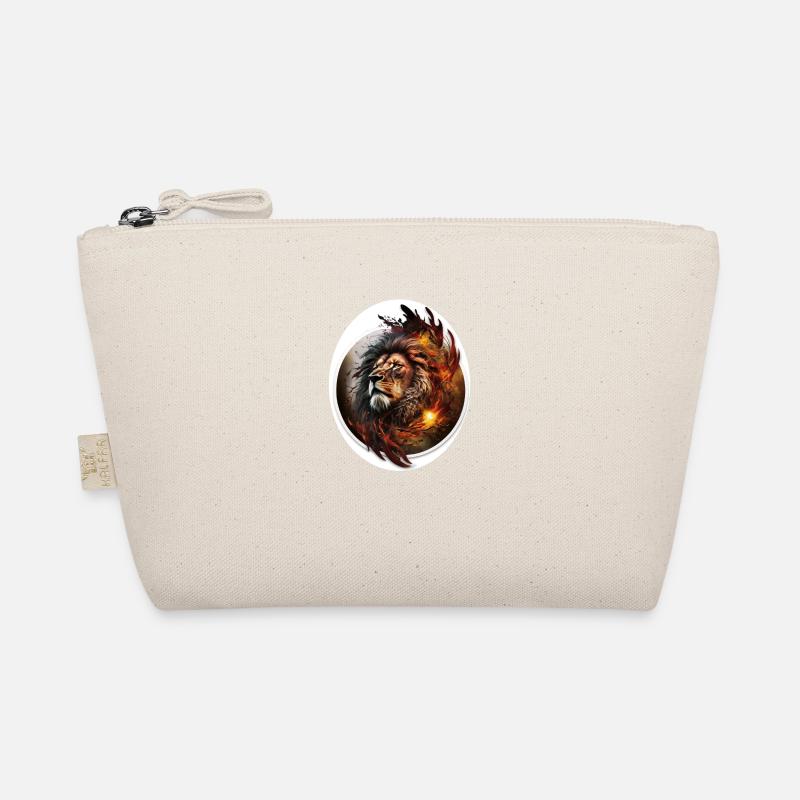 Leo intense gaze Organic Pouch