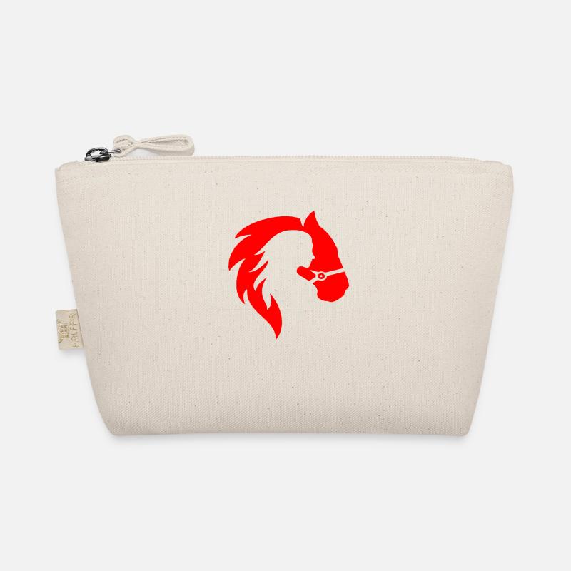 Optical illusion art psychadelic retro forms Organic Pouch
